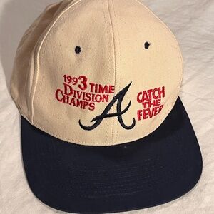 Atlanta braves 1993 division championship hat